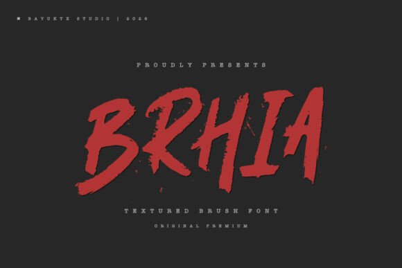 Brhia: Unleashing Bold Expression in Modern Typography