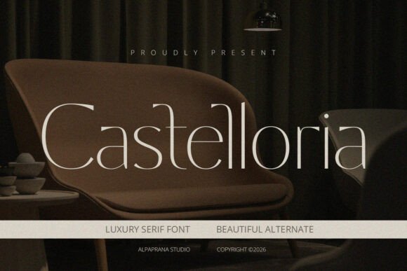 Castelloria: Where Timeless Serif Meets Modern Design