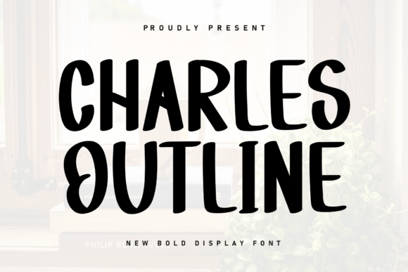 Charles Outline: The Sweet Handwritten Font for Modern Design