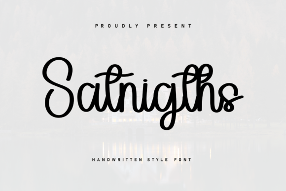 Discovering Satnigths: A Handwritten Font for Modern Design