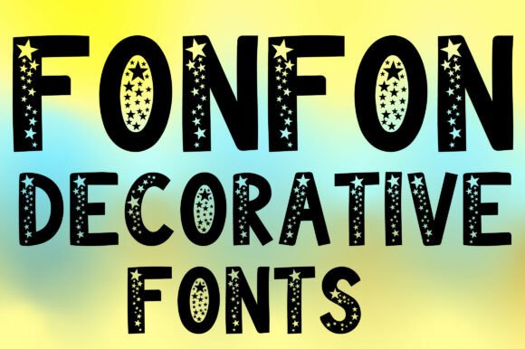 Fonfon: Celestial Typography for Modern Design