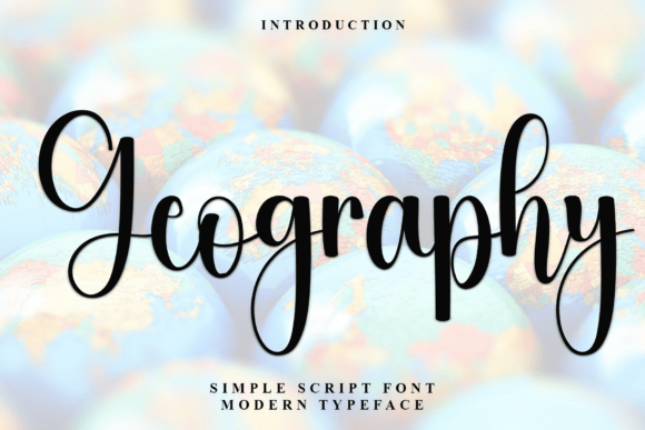Geography Font: A Versatile Asset for Modern Design