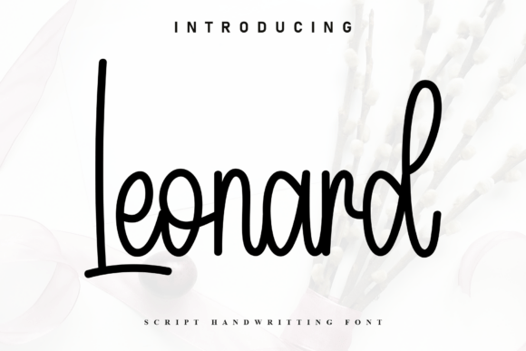 Leonard: The Heartfelt Font for Modern Design