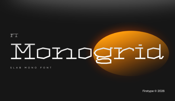 Monogrid: A Typeface for Modern Visual Precision