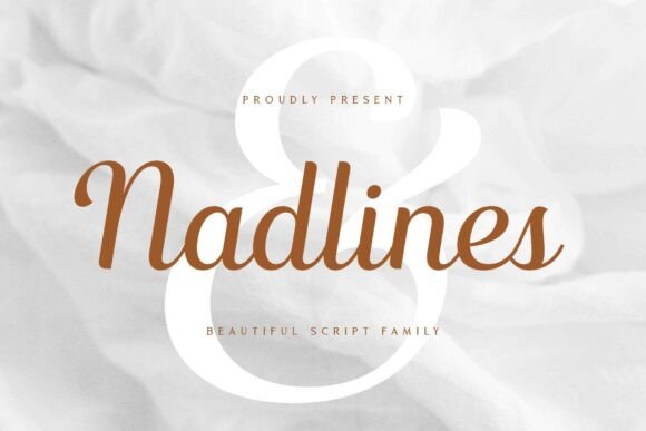 Nadlines: The Elegant Italic Script for Modern Branding