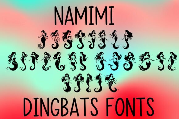 Namimi: The Whimsical Mermaid Font for Creative Design