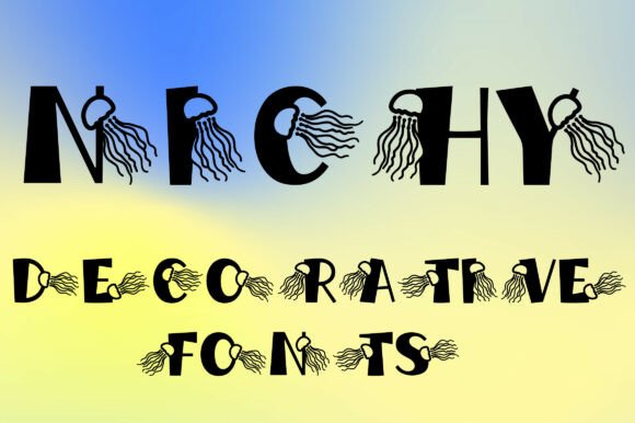 Nichy: Dive into Ocean-Inspired Typography
