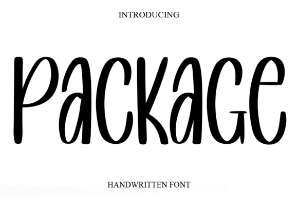 Package: The Sweet Handwritten Font for Elegant Design