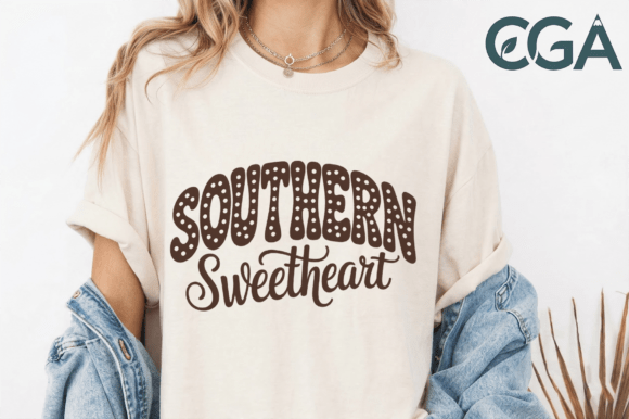 Southern Sweetheart Western Boho PNG: Rustic Design Asset