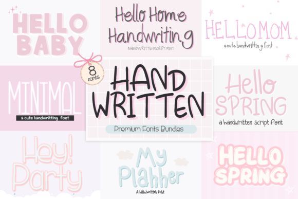 Spring Handwritten Bundles: Elevate Your Design Projects