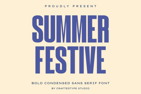 Summer Festive: Bold Typography for High-Impact Design